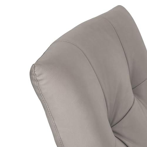 Image of The Attic Chiron Lounge Chair,Comfy Chair for Living Room, Relaxing Chair for Bedroom, 360 Chair, Earthy Gray