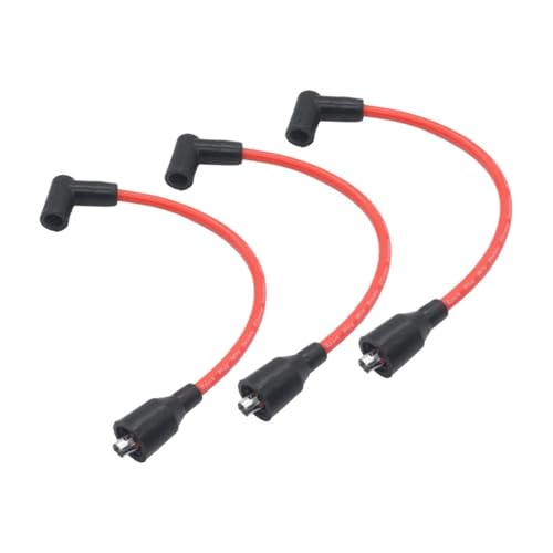 Fils de bougie d'allumage 12 pouces contre les pannes de moteur bateau 150 175 200 CV, lot de 3