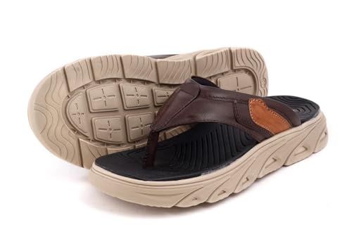 HEALTH FIT Super Soft Ortho Care Bounce Back Anti-Skid Water Resistant Slippers/Doctor Chappal & Footwear-Men-HF-112