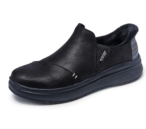 Skechers Women's,Slip-Ins Skip Cute Wave - Stay Snug,BBK,9 M US