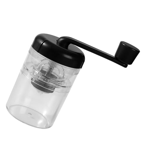 Molinillo de café portátil de mano con grosor ajustable, máquina de molienda ergonómica para espresso y especias