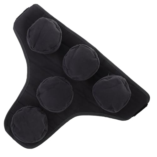 PACKOVE 3 Piezas Bolsa De Moxibustión Sin Humo Cuello Para El Kit De Moxibustion Tratamiento De Moxibustión Cubierta De Moxa Bolsa De Acupuntura Cubierta De Moxibustión Black