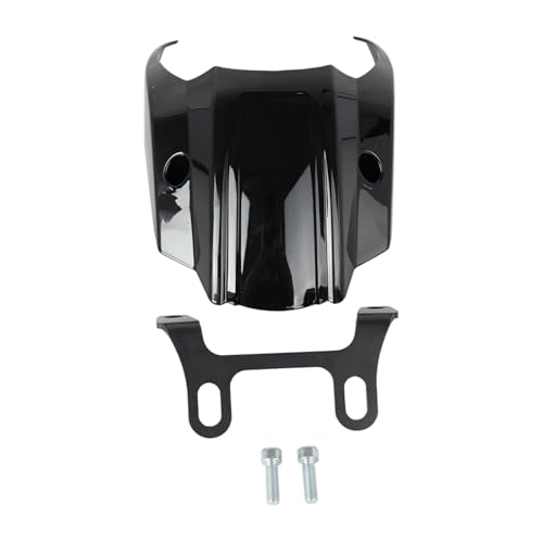 Pare-brise déflecteur noir brillant pour carénage cockpit Harley Street Bob FXBB