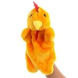 Animal Friends Deluxe Kids Fingerpuppen | Spielzeug mit Tierkopf, Handpuppen mit Arbeitsmund, für...
