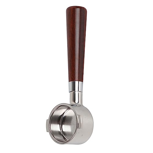 maniglia di erogazione portafilter per macchine da caffè Portafiltro professionale senza fondo (#3) Portafiltro senza fondo staccabile da 51 mm con cestello Tampers