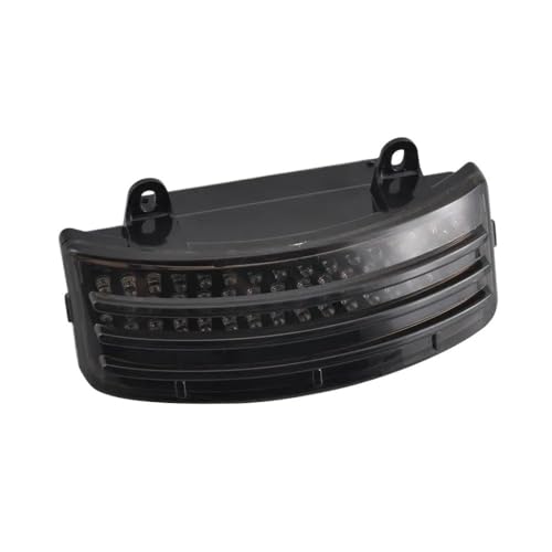 Feu arrière LED trois barres noir avec clignotant pour Touring FLHX et Street Glide