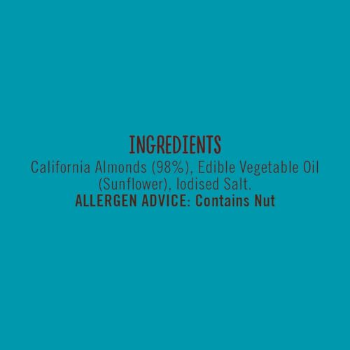 Image of MOM - Meal of the Moment, Roasted & Salted Almonds, 46g / 48g (Pack of 4) - Rich source of fiber | High in Protein | Smart Snack | Dry Fruit