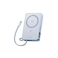 UGREEN Magflow Qi2 25W Power Bank 10000mAh a Induzione Magnetica Ricarica Rapida per iPhone...