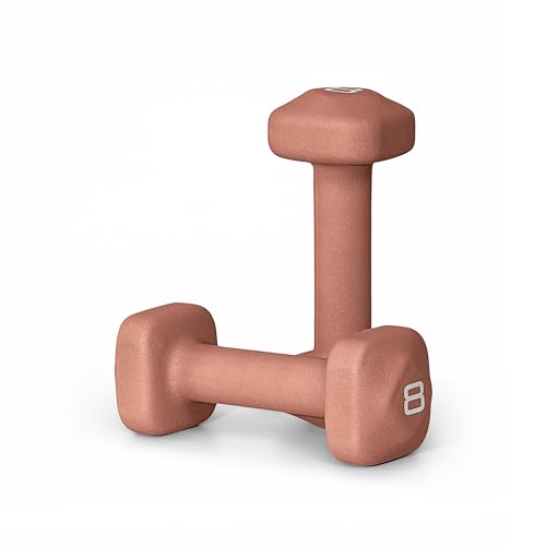 Tone Fitness Neoprene Dumbbell Weight Pairs with Anti-Roll Square Head | Multiple Options