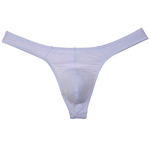 OROCOJUCO Men Pouch Silky Thong Comfy Tangas Underwear Mini Briefs Bikini G-string4
