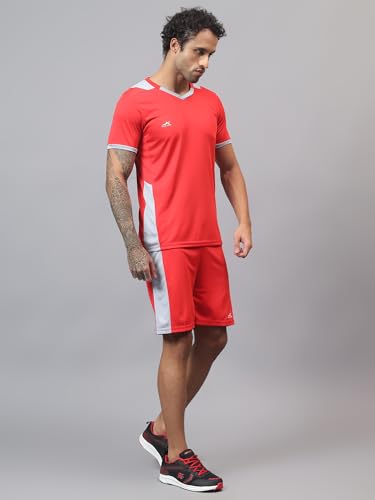 Image of Vector X Adults Jersey with Shorts Set Sports Team wear Regular Fit T-Shirt for Kids, Boys & Men
