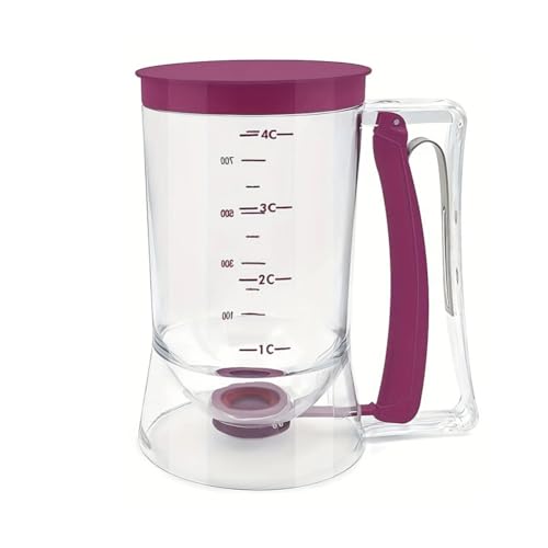 Bloepum Pancake Cupcake Batter Dispenser Batter Dispenser Suitable for Cooking Any Baked Goods