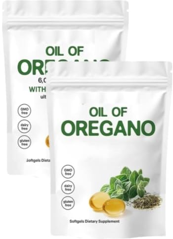 CáPsulas Blandas De Aceite De OréGano Res-Ilias: Inmunidad Natural, Rico En Nutrientes, Mayor Bienestar.,2 pcs