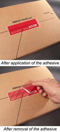 Nummeriertes Sicherheitsband - Blau - Total Transfer - Einzigartige Authentifizierende Nummer - Hohe Abschreckung gegen Betrug - Besonders stark - Einzigartiger Code für Rückverfolgbarkeit