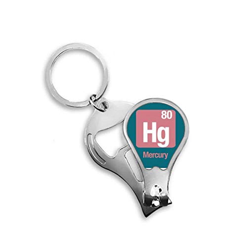 Coupe-ongles de pieds Hg Élément Chimique Science DIYthinker en acier inoxydable durable
