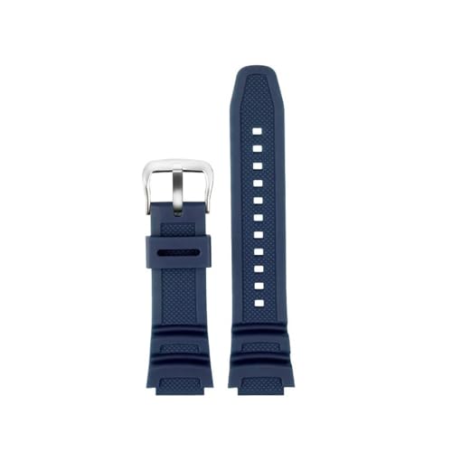 [|Ő] VRʌ^XgbvAJVI SGW-300/400/500 AQ-S810 AE-1200/1000W W-800H/W-218H huXbgEHb`ohΉ(Blue-silver buckle)