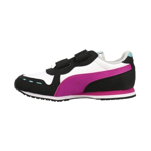 PUMA Kids Girls Cabana Racer Sl 20 V Sneakers Shoes Casual - Black, White3