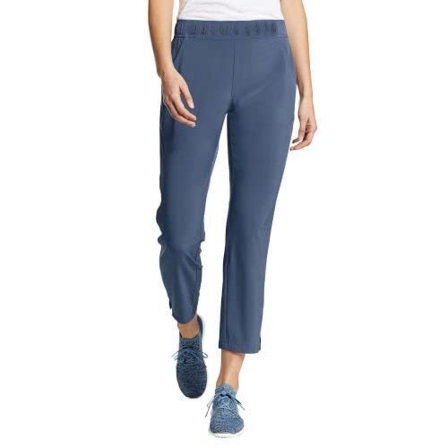 Eddie Bauer Women's Ladies' Departure Ankle Pants,(Dusted Indigo -X-Large)