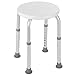 Produktbild Duschhocker, Badhocker, Duschstuhl mit Rutschfesten Gummifüßen, Stabil, Leichter, 8-Fach Höhenverstellbar (36-54 cm), für ältere Senioren, Behinderte, Schwangere