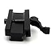 CAJOAUIS Picatinny Riser Mount,Low Profile Rail Riser Mount Adapter,Quick Detach Lever Lock and Picatinny Rail with 5 Slots for Scope Rings Optics Sights