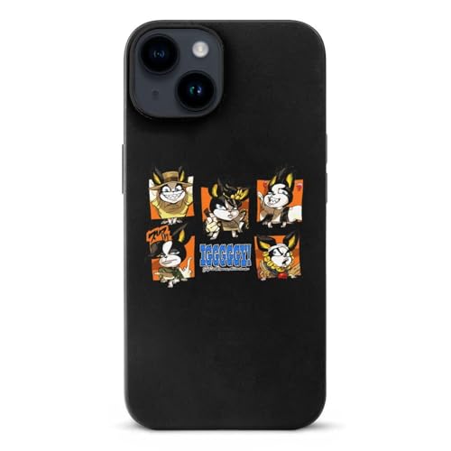 iPhone14Plus用ケース ジョジョの奇妙な冒険 イギー いPhone14Plus用ケース アイフォン14Plusカバー TPU スマホケース 軽量 薄型 おしゃれ 全機種対応 ワイヤレス充電対応