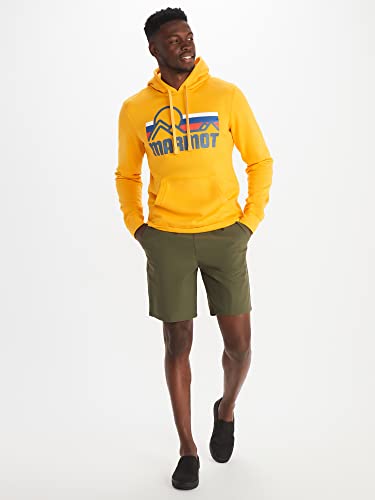 MARMOT Men's Coastal Hoody - Hooded Sweatshirt with Screen Printed Graphic, Jersey Lined Hood and Kangaroo Pocket3