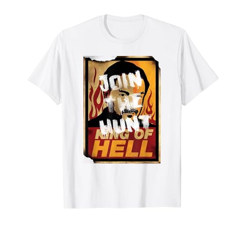 Supernatural Join The Hunt King of Hell T-Shirt, Men, White, Small