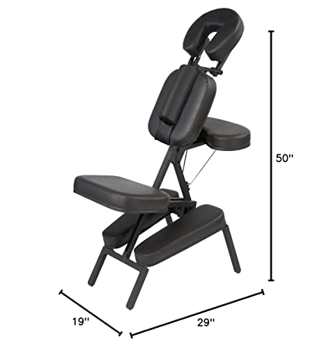 Master Massage Apollo Portable Chair, Black #TOP2