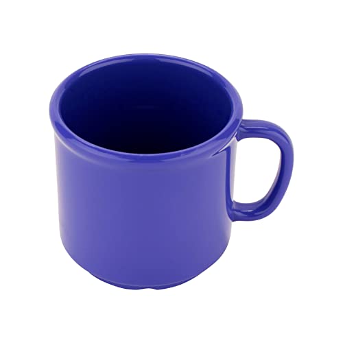 G.E.T. S-12-PB Heavy-Duty Shatterproof Plastic Coffee Mug,