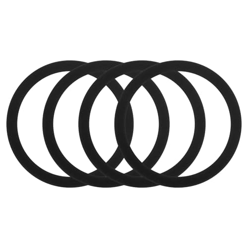 Anillos adaptadores magnéticos uxcell para kit de conversión de cargador inalámbrico negro de funda