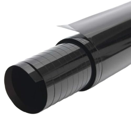 WANGZEYU Vinilos para Cristales Coche 300cmx50cm láminas de Ventana de automóvil Negro UVA Proteccion Laminas para Tintar Lunas Coche (Tamaño : 50 Percent Clear)