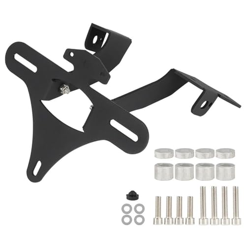 BTCTLPLMKK For CFMOTO 450MT 2024 2025 バイク用ナンバープレートブラケット テールタイディ フェンダーエリミネーター バイク用 ナンバープレートステー(No light)