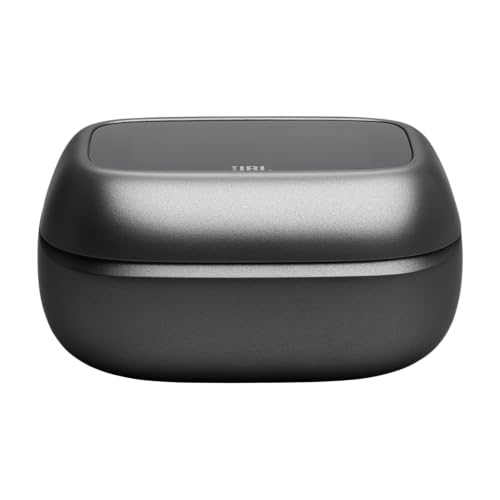 Image of JBL New Live Beam 4 TWS with Smart Charging Case, Hi-Res Audio, True Adaptive Noise Cancelling 2.0, 6-Mic Perfect Calls 2.0, Personi-Fi 3.0, BT 6.0, LE Audio,Auracast, Up to 48H Playtime, IP55, Black