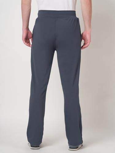 Image of MARK LEUTE Men's Straight Fit Rapid Dry Front Pleated Stretchable Lycra Trackpant