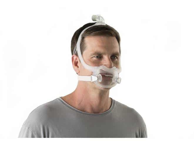 Image of Philips DreamStation BiPAP Pro | Sleep Apnea & Snoring Device + DreamWear Full-Face Mask, Small Size, with Small & Medium Frames | Online Demonstration & Installation