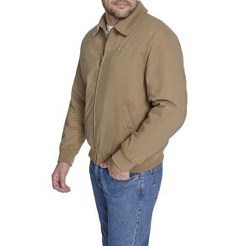 Image of Dockers Men's Microtwill Golf Bomber Jacket