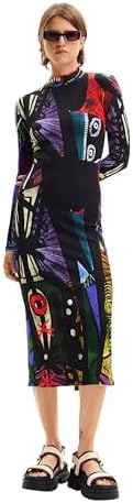 Desigual Womens Dress Long Sleeve