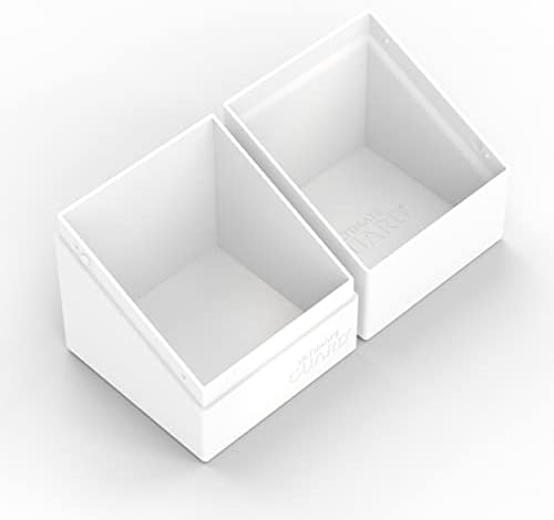 Ultimate Guard Boulder Solid 100+, Deck Case for 100 Double-Sleeved TCG Cards, White, Secure & Durable Storage for Trading Card Games, No Transparency — view 6