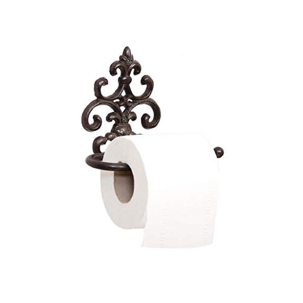Brown Wall Mounted Toilet Roll Holder Paper Dispenser (AD05)