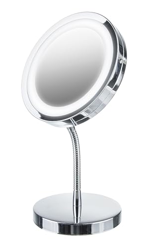 Miroir rond Adler AD 2159 chrome glace normale pour pose libre sur table - 5