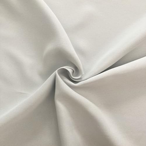 Tessuto Ignifugo Oscurante 99,5% al Metro Lineare – Altezza 300 cm, Peso 260 gr/m², Certificazione Classe 1, Poliestere FR Antifiamma, Lavabile, Ideale per Tendaggi (Bianco)