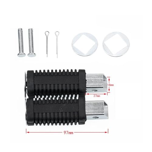 Support repose-pieds moto 47-49cc rétractable contre les casses - 4