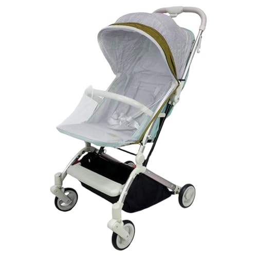 Red de bebé para portabebés Cochecito de bebé Cubierta de malla de dosel plegable insectos para bebés