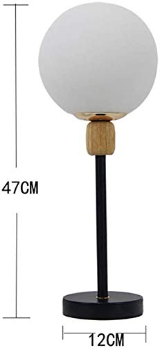 Lampe de table E27 LED spirale noire pour chambre et bureau