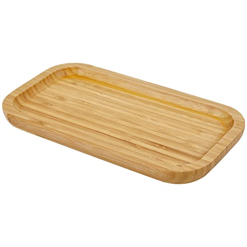 Bamboo Vanity Tray, Bathroom Counter Tray, Toilet Tank Top Tray For Organizing And Decor Display (Bamboo) #TOP3