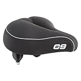 Cloud-9 Cruiser Select Saddle, 10.5' x 10.75', Black Soft...