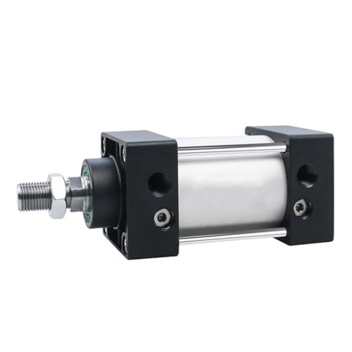Vérin pneumatique SC80 double effet assurant un guidage linéaire précis