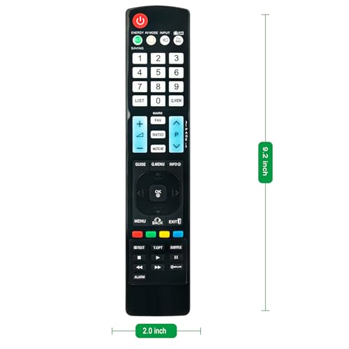 Télécommande AKB73275653 de remplacement TV avec touches d'accès direct