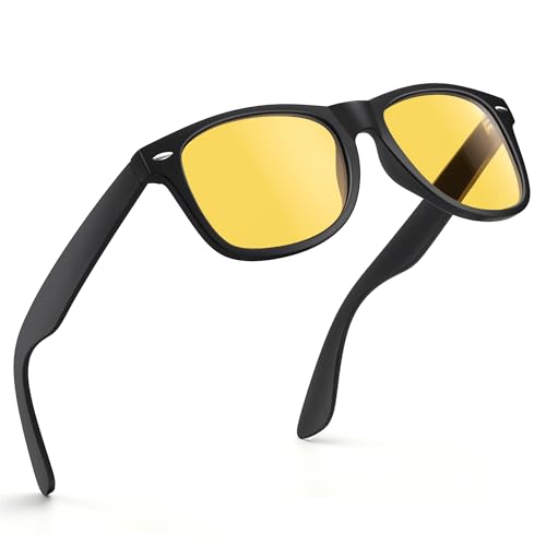 nachtsichtbrille nachtfahrbrille nachtbrille zum autofahren nachtsichtbrille für autofahrer Polarisiert Sonnenbrille Herren und Damen UV400 nachtfahrbrille für brillenträger nacht brille auto-Sc