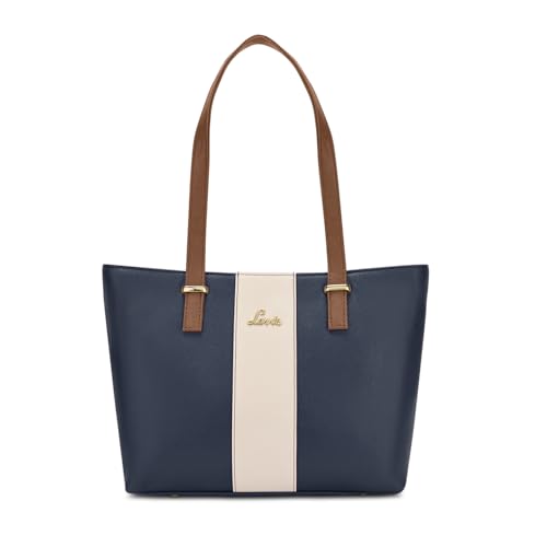 Image of Lavie Women's Kara Colourblock Tote Bag for Women | Tote Handbag for Work | Ladies purse | Stylish Shoulder Bag | Gift for Women